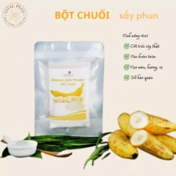 (1 KG) Bột trái cây - Bột Chuối - Banana Powder - Vital Plus - Shop Nhà Anise